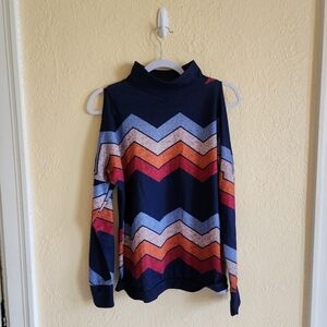 Long Sleeve Cut Out Top